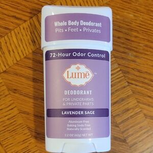BRAND NEW Lume Lavender Sage Deodorant